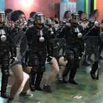 Fiesta de integración del Esmad termina en disturbios