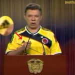 Por alocución de Santos con camiseta de selección ONU sancionará a Colombia