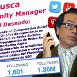 Petro dice que buscará trabajo como Community Manager en 2016
