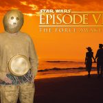 Mujer consigue hombre de verdad mientras su esposo hace fila para Star Wars