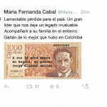 Congresista del Centro Democrático comparte en redes falsa muerte de Gaitán