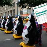 Pingüinos veteranos de BonIce protestan porque nunca les pagaron pensión