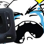 Hipster indignado al no poder instalar Netflix en su beeper