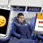 Celular que promociona James no funciona los domingos