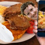 Joven preocupado porque facebook haya vendido las fotos de su almuerzo