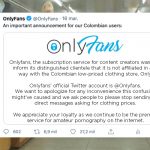 Onlyfans afirmó que su compañía no tiene nada que ver con Almacenes Only