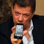 Si no gana el sí, no dejo traer el iPhone 7: Santos