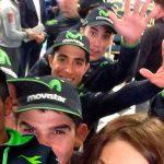 Ciclistas de Movistar saltan en cama de Valverde y no invitan a Nairo