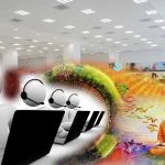 Mujer alcanza el Nirvana en centro de atención al cliente