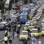Taxistas que marcharon a pie no tienen cómo devolverse