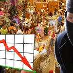 Ladrones del país preocupados por las bajas compras en navidad