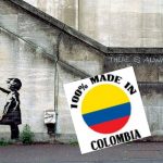 Niña de grafiti de Banksy también es colombiana