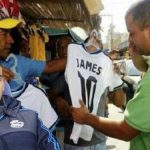 Real Madrid conservaría a James para no perder mercado de camisetas piratas