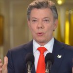 Santos invita a todos los colombianos a trabajar por la paz (por prestación de servicios)