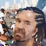 Chuck Norris pierde discusión con masajista en playa de Cartagena