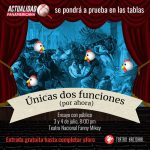 Hoy: todos invitados AP en Vivo, ensayo con público en el Teatro Nacional