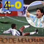 En honor a Maradona, Centro de Memoria Histórica eliminará un gol del 5 a 0
